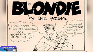 The best makeover, Blondie by Chic Young classic comic book strip debuted 1930. #funny #shorts