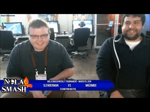 NOLA Smash Weekly Extra 3/15: Exhibition Match - Slenderman vs MG|Jimb0