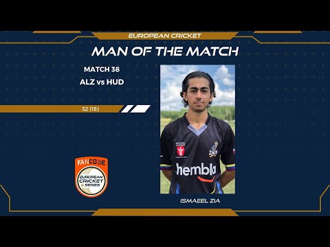 In the Zone Ismaeel Zia at FanCode ECS Sweden Stockholm