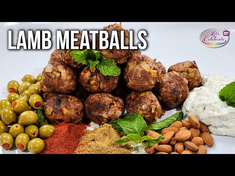Tender And Flavorful Lamb Meatballs With Mediterranean Spices
