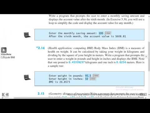 Introduction To Java Programming Exercise 2 14c
