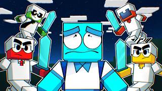 Sobrevivi na Civilização da Escola Manhunt no Minecraft!
