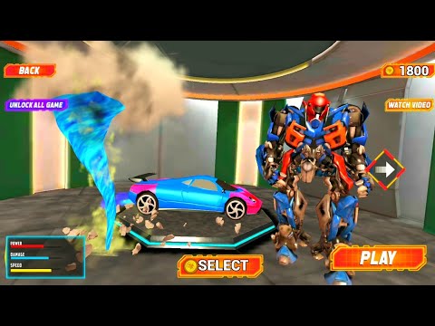 Robot Tornado Transform : Shooting Games 2020 #part2 - Android Gameplay FullHD