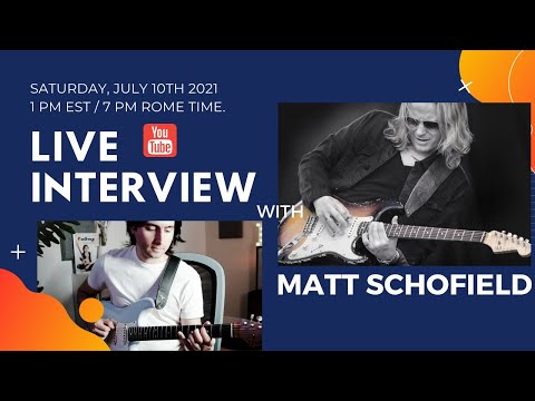 The Blues Lounge #26 - Live Interview with Matt Schofield