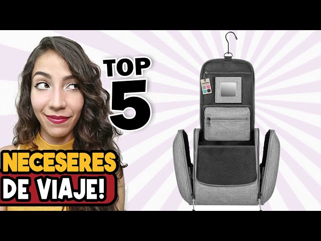 Vídeo relacionado con Boic Bolsas De Aseo para Mujeres, Neceser Hombre, Neceser De Viaje Maquillaje Mujer con Colgar Gancho Organizador De Cosméticos para Accesorios De Artículos De Tocador (Nero)