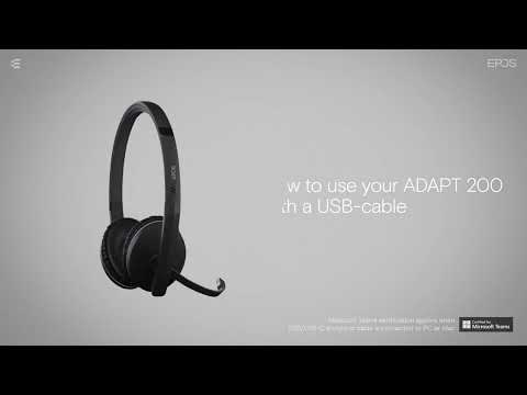 How to use your ADAPT 200 with a USB cable