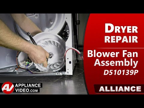 Speed Queen Dryer - Noisy During Operation - Blower Fan Repair