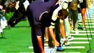 NIKE   GOLF Ad, DRIVING RANGE with TIGER WOODS