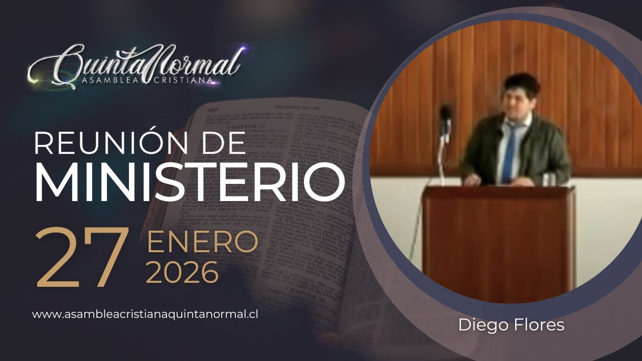 Miniatura de Reunión de Ministerio - 27/01/2026 | Diego Flores