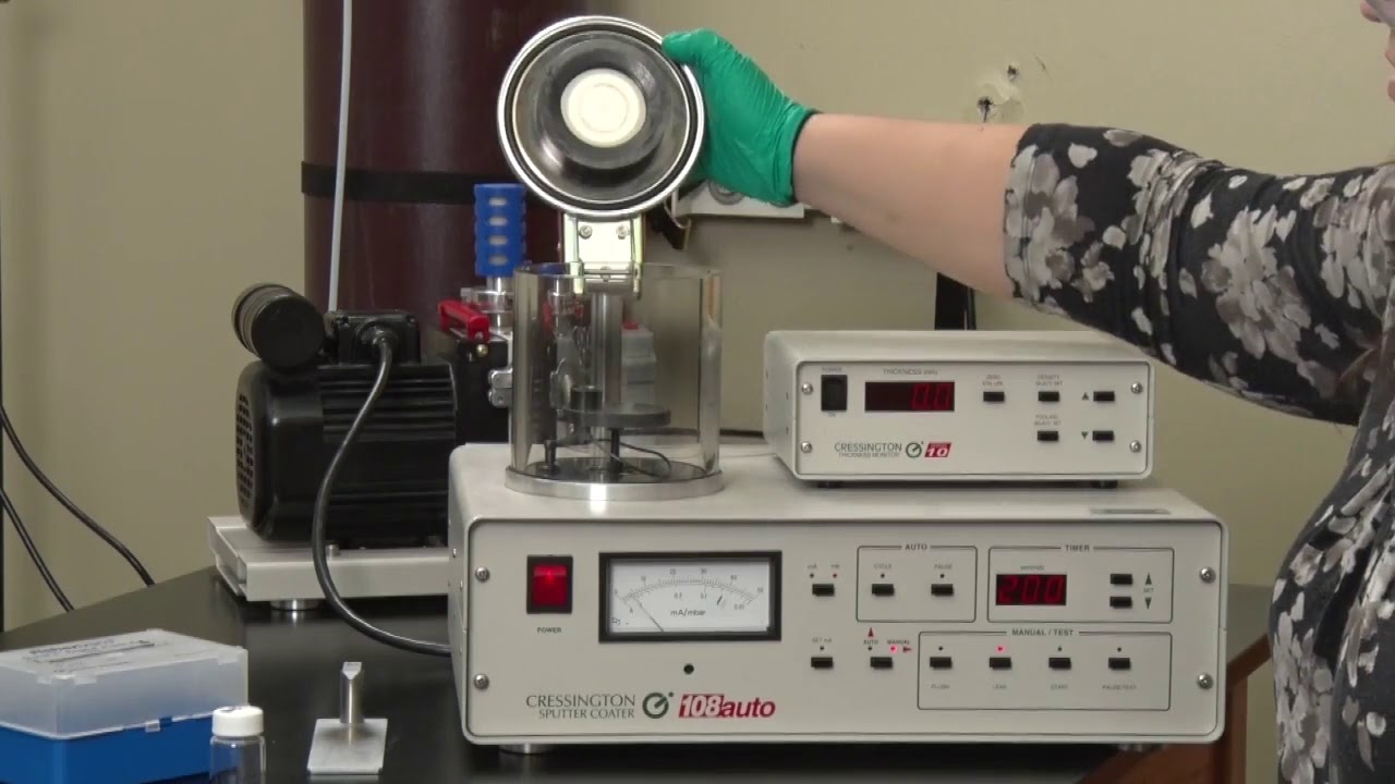 Scanning Electron Microscopy: Sample Preparation Demonstration - Nanotechnology: A Maker’s Course