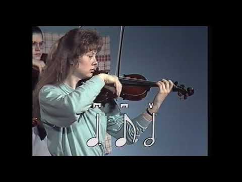 Fiolskolan 2 - 3. Rytmmönster och stråkövningar