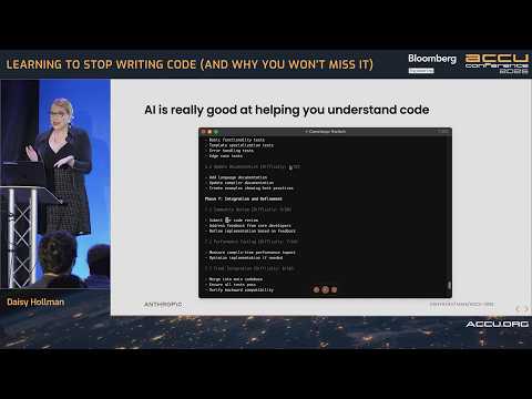Learning To Stop Writing C++ Code (and Why You Won’t Miss It) - Daisy Hollman - ACCU 2025