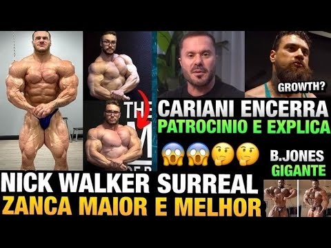 NICK WALKER SURREAL - ZANCA ASSUSTA COM EVOLUÇÃO - CARIANI ENCERRA PATROCINIO - GORILA NA GROWTH ?