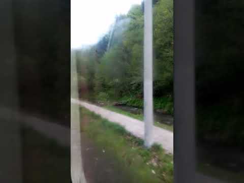 Valea Prahovei văzută din trenul Regiotrans brasov