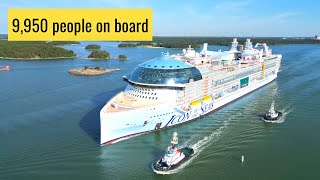 See Where 2,350 Crew Sleep On Biggest Cruise Ship Ever!