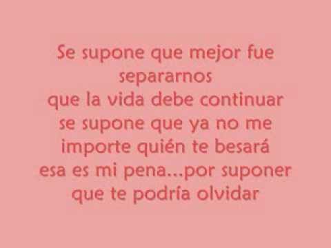 Se supone - Luis Fonsi (con letra)