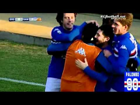 Grosseto - SAMPDORIA 0-1 il gol di Pasquale Foggia - SKY SPORT HD