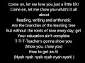 Glee - ABC - lyrics