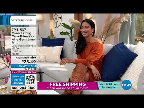 Connie Craig Carroll Jewelry Allie Gemstone Ring