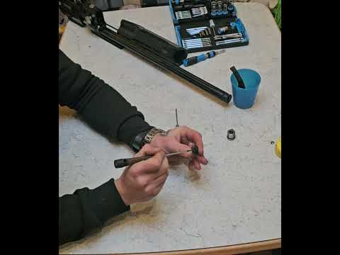 Jads-Silencers installation of the new needle valve for the AEA Megalodon