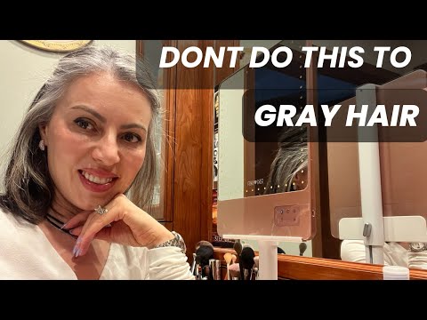 Keep Gray hair Shiny, smooth and NO YELLOW