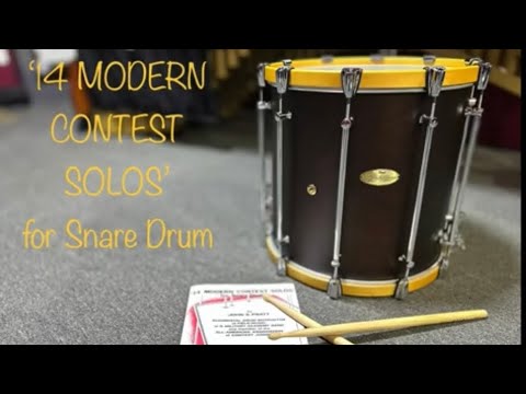 14 MODERN CONTEST SOLOS. NO.1~NO.14
