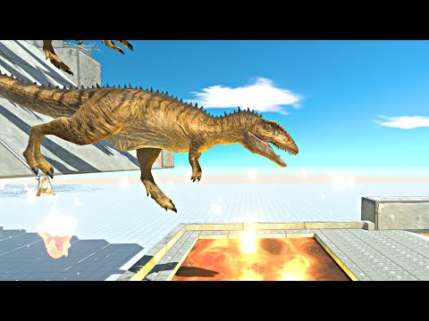Falling Into The LAVA Trap - Animal Revolt Battle Simulator
