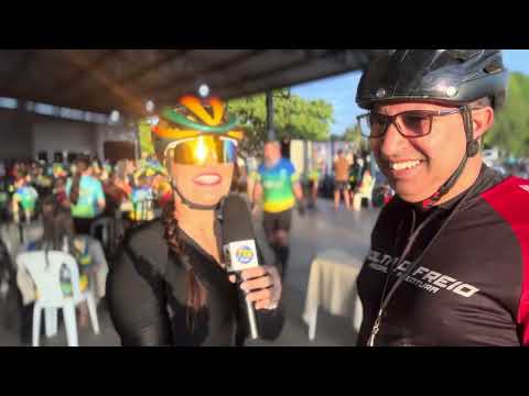 2º Passeio Ciclístico de Faina GO TVN BRASIL FAZENDO A COBERTURA LCASO E IONE 