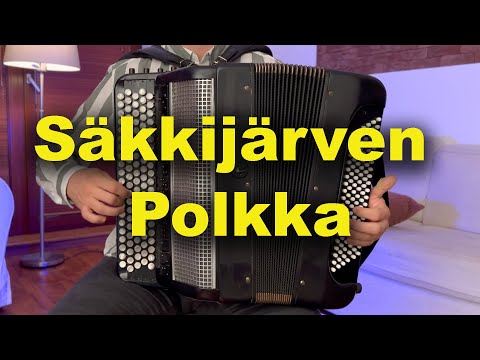 Finnish Folk Song -  Säkkijärven Polkka (Accordion)