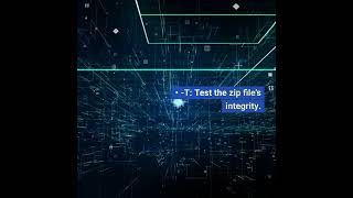 YouTube Thumbnail for Learn how to use the Zip command on Linux in under 1 minute. #shorts #zip #linux