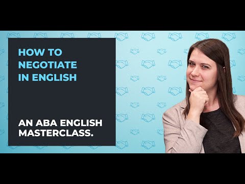 How to Negotiate in English | A Guide