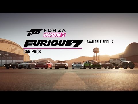Forza Horizon 2 Furious 7 Car Pack
