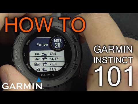 How to use Garmin Instinct (User Guide 101)