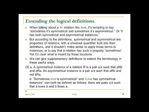 Understanding symmetrical predicates [ FJelinekSeries #50 ]