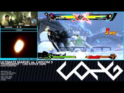 12th JUSTICE 100% UMVC3 TOURNAMENT [2/3]