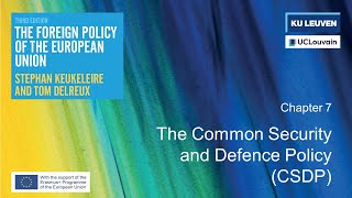 The Foreign Policy of the EU (3rd ed.) | Chapter 7: The Common Securit