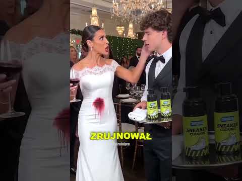Uratował jej suknię ślubną 😱