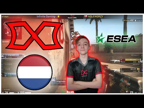 lauNX drops 42 FRAGS to WIN | Infinite vs HOLENDRZY - ESEA Season 36: Main - HiGHLiGHTS | CSGO