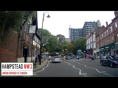 A Drive Through London Hampstead NW3