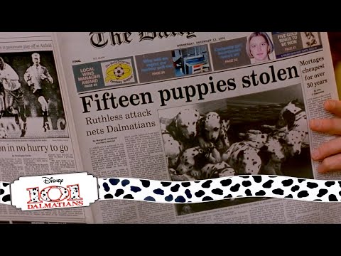 Pongo & Perdita On The Run | (10/15) Movie Scenes | 101 Dalmatians (1996) HD