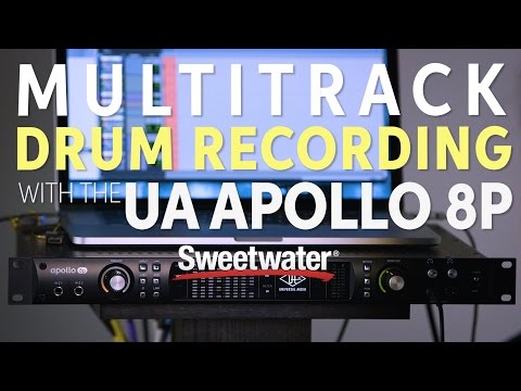 Multitrack Drum Recording with the Universal Audio Apollo 8p