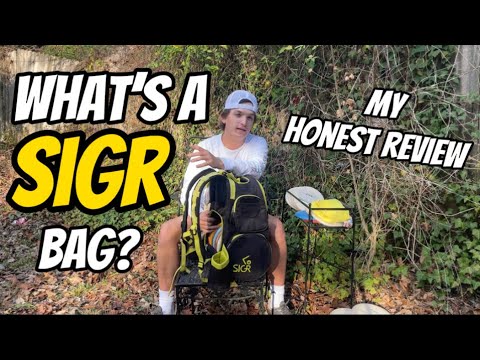 SIGR Disc Golf Bag Review!