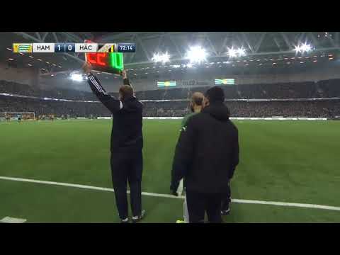 Här gör Kennedy Bakircioglu sin sista hemma match för Hammarby IF