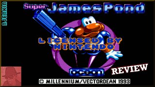 Super James Pond - on the Super Nintendo ( SNES ) !! with Commentary