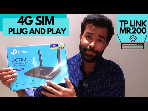 Maršrutizatorius TP-Link, 4G, 4xRJ45, juodas / ARCHERMR200 video