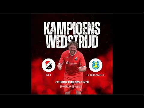 VV R.C.S 3 - FC Dauwendaele 2