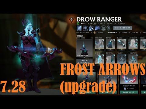 [DROW RANGER] Update 7.28 Aghanim's Shard (Upgrade)