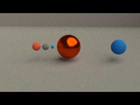 Solar System Animation – 3D Modelling & Animations