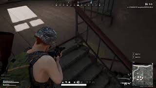 PC版PUBG　出社までやる男