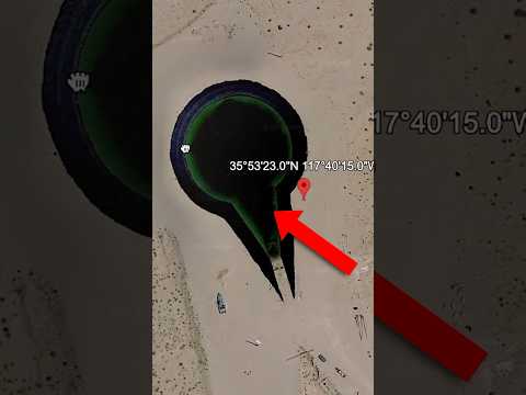 Alien UFO Found in the Desert on Google Earth